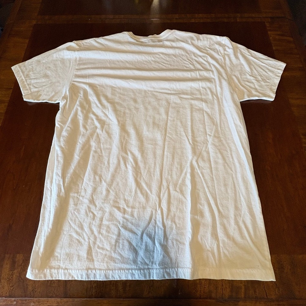 Suicide Sucks Graphic Statement Tee White XL Streetwear Shirt - Picture 4 of 5